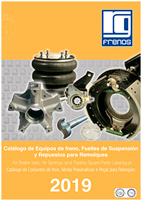 Catálogo de Equipos de Freno, Fuelles de Suspensión y Repuestos para Remolques.